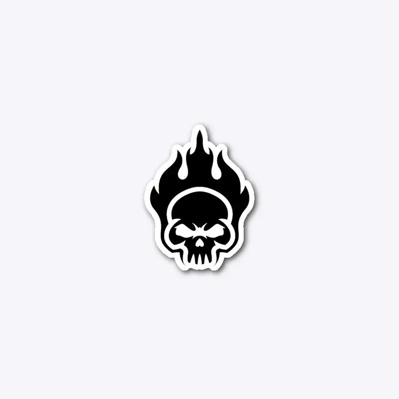 Deathskull Die Cut Sticker