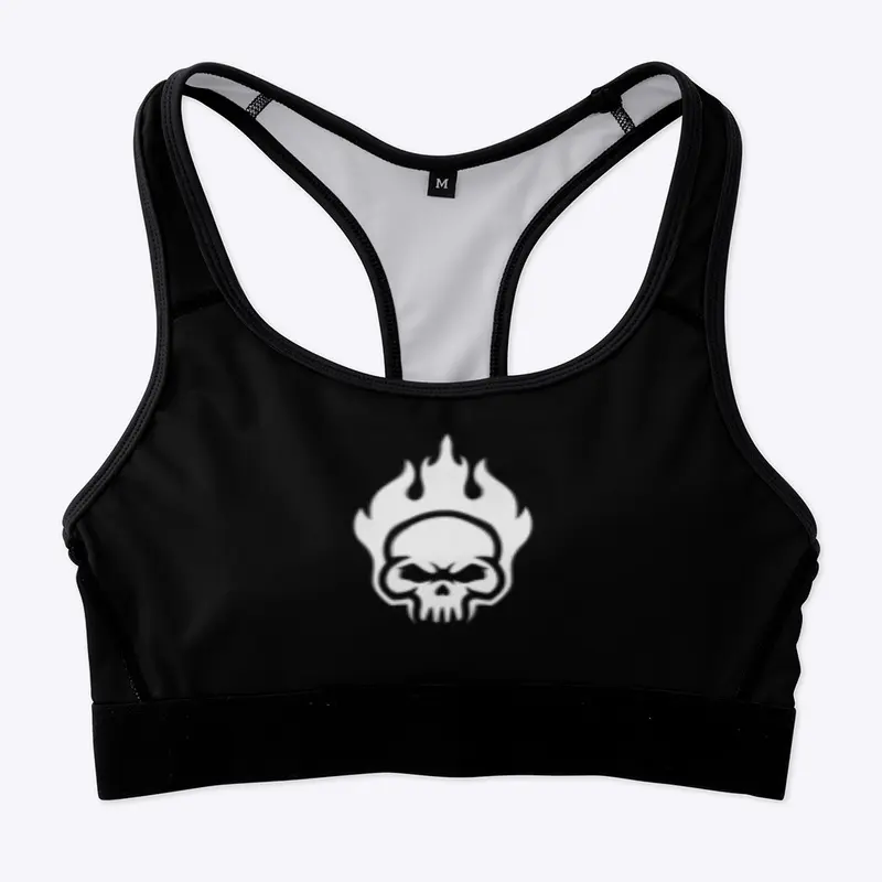 DEATHSKULL GYM BRA