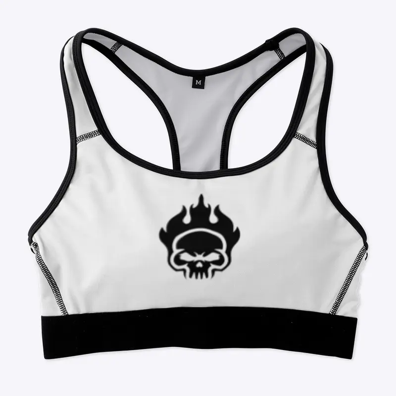 DEATHSKULL GYM BRA